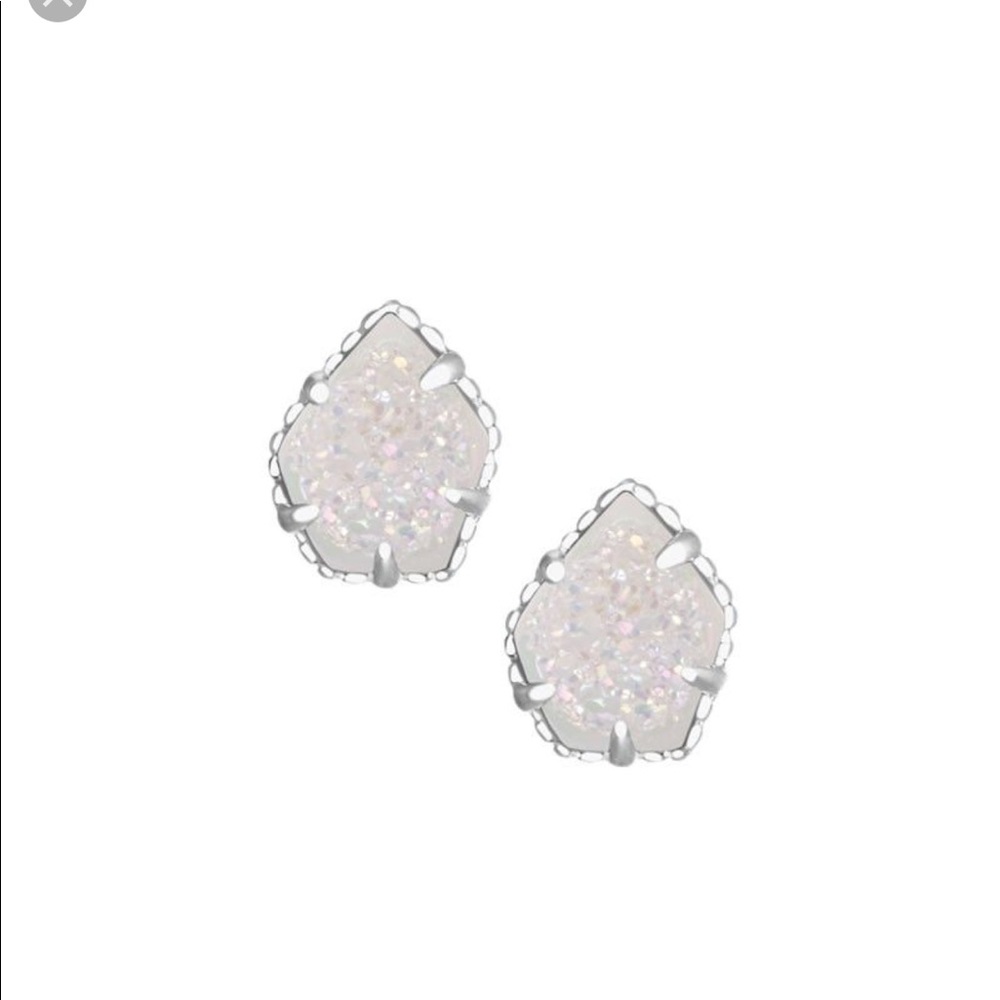 Tessa earrings Kendra Scott iridescent druzy drusy